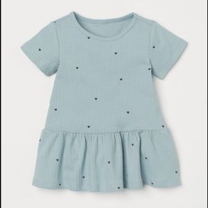 NWT H&M Organic Ribbed Dress